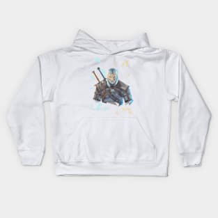 Geralt Of Rivia Kids Hoodie